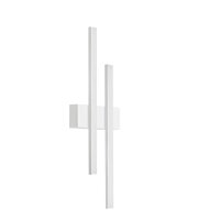 Telefunken LED Außenwandleuchte 8W 2-flammig IP44 Weiß