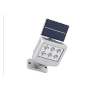 Briloner  Lero LED Sensor Bewegungsmelder Solar Silber