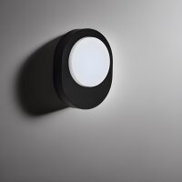 Telefunken LED Außenwandleuchte 8W IP44 Schwarz