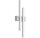 Telefunken  Bonn LED 8W Außenlampe IP44 Außenwandlampe 2-flg. Silberfarbig
