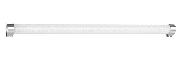 LED Spiegelleuchte Cool & Cosy, Chrom, 10 Watt, Memory-Funktion, Kristalloptik, IP44 – Briloner
