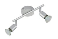 2-flammiger Deckenspot Picco, Titanfarbig, 2x3W, 3000K,...