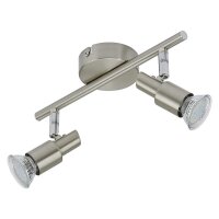 Briloner  One LED Deckenlampe 2-flammig Spot Schwenkbar...