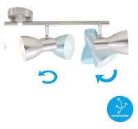 Deckenleuchte Briloner Cup Deckenlampe 4-flammig Spot...