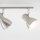 Deckenleuchte Briloner Cup Deckenlampe 4-flammig Spot Schwenkbar Strahler Matt-Nickel