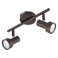 Briloner  Rost LED Deckenlampe 2-flammig Spot Schwenkbar...
