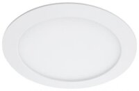 LED Einbauleuchte Flat In, Weiß, Bohrloch 16 cm, 12 Watt, IP44, Ø 17 cm – Briloner