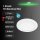 LED Einbauleuchte Flat In, Weiß, Bohrloch 16 cm, 12 Watt, IP44, Ø 17 cm – Briloner