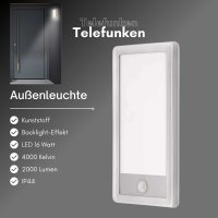 Außenleuchte Telefunken Außenlampe LED 16W...