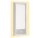 Telefunken LED Außenwandleuchte 16W Bewegungsmelder Backlight-Effekt IP44 Silber