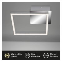 Deckenleuchte Briloner Frame LED Deckenlampe dimmbar über Schalter Eckig