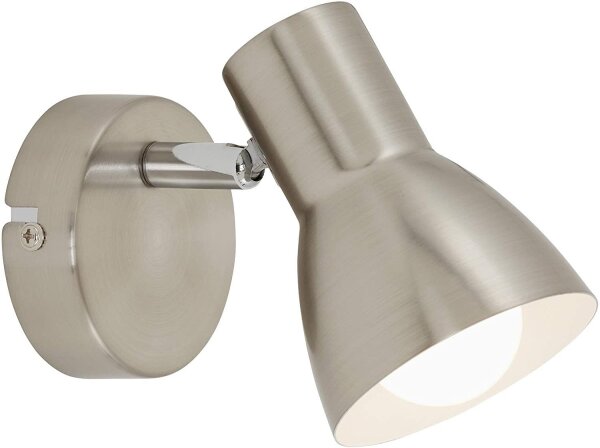 Strahler Briloner Cup Silber Wandleuchte Spot Wandlampe