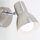 Wandstrahler Cub, Silber, 25 Watt (exkl.), 13 x 11 cm – Briloner