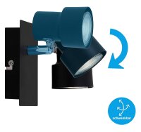 Briloner  Rock LED Wandlampe 1-flammig Spot Schwenkbar...