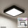 Briloner  Fire Black LED Eckig 21 Watt LED 30 x 30 cm 4000K