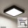LED Deckenlampe Fire Black, Schwarz, 21 Watt, 4000K, 30 x 30 x 3,2 cm – Briloner