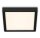 LED Deckenlampe Fire Black, Schwarz, 21 Watt, 4000K, 30 x 30 x 3,2 cm – Briloner