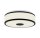 LED Deckenlampe Block, Schwarz, 12 Watt, 4000K, Ø 28 cm – Briloner