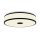 LED Deckenleuchte Dot, Schwarz, 24 Watt, 3000 – 6500K, dimmbar, mit Fernbedienung – Briloner