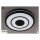 LED Deckenleuchte Ripple, Schwarz, 24 Watt, dimmbar, mit Fernbedienung, Ø 35 cm – Briloner