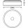LED Deckenlampe Block, Schwarz, 18 Watt, 4000K, Ø 38 cm – Briloner