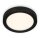 LED Deckenlampe Fire Black, Schwarz, 17 Watt, 4000K, Ø 22,5 cm – Briloner