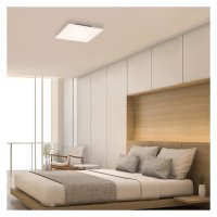 Briloner  Frameless LED Panel 24W Dimmbar Fernbedienung Quadratisch Weiß