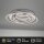 LED Deckenlampe Frame, Nickelmatt, 56 Watt, 3000K, dimmbar, Ø 54,6 cm – Briloner