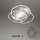 LED Deckenlampe Frame, Nickelmatt, 56 Watt, 3000K, dimmbar, Ø 54,6 cm – Briloner