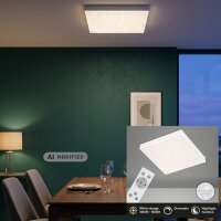 LED Deckenleuchte Sternenhimmel, Weiß, 15 Watt,...