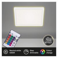 LED Deckenlampe Panel Slim, Weiß, 15 Watt, 4000K,...