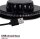 LED-Partylicht Colour Move, Schwarz, RGB, Musiksensor, Ø 12,5 cm – Briloner