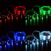 LED-Stripe LED Band, Weiß, 1000 cm, 24 Watt, mit Fernbedienung, Farbwechsel – Briloner