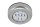 Push Light LED-Pushlampe, Titanfarbig, Ø 6,8 cm – Briloner
