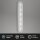 Akku-Tischleuchte Row, Silberfarbig, 2 Watt, 6500K, 30,5 x 6,3 x 2,6 cm – Briloner