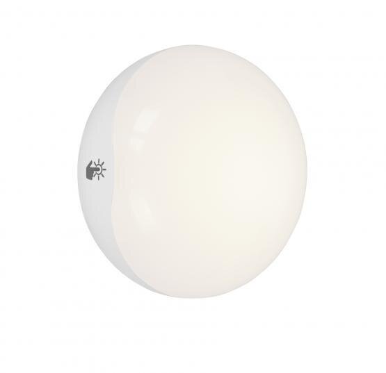 Akku-Tischleuchte Puki, Weiß, 0,4 Watt, Ø 8 cm – Briloner