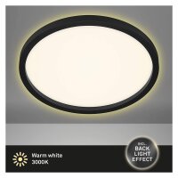 Deckenleuchte Briloner LED 22W Deckenlampe backlight...