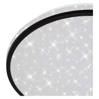 Briloner  LED Nigra Sternenhimmel schwarz 24 Watt LED...