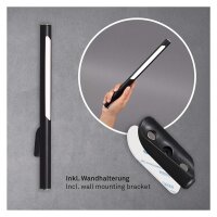 Briloner  Everywhere 2in1 LED 1,5W Tischlampe Akku Wandleuchte Touchschalter Dimmbar USB Schwarz