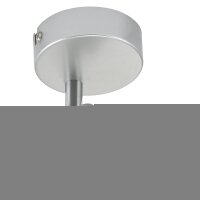 Wandstrahler Picco, Titanfarbig, 3 Watt, 3000K, schwenkbar, Ø 8 cm – Briloner