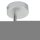 Wandstrahler Picco, Titanfarbig, 3 Watt, 3000K, schwenkbar, Ø 8 cm – Briloner