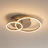 Deckenleuchte Briloner Frame LED 30W Deckenlampe dimmbar...
