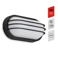 Telefunken LED Außenwandleuchte 12W IP44 Schwarz