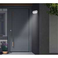 Telefunken LED Außenwandleuchte 12W IP44 Schwarz