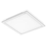 LED Deckenlampe Panel RGB Deckenleuchte mit Fernbedienung dimmbar, Weiß, 18 Watt – Telefunken