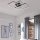 Deckenleuchte Briloner Frame 40 Watt LED Deckenlampe Fernbedienung dimmbar CCT Schwarz