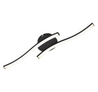 LED Deckenleuchte Frame, Schwarz, 12 Watt, 55,5 x 12 x 7 cm – Briloner