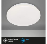 LED Deckenleuchte Splash, Weiß, 12 Watt, IP44,...