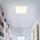 Briloner  Slim LED Panel 18W Fernbedienung Dimmbar Back Light Effekt Eckig Weiß