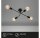 LED Deckenleuchte Kuglo, Schwarz, 4x60W (exkl.), 66 x 44,5 x 18,5 cm – Briloner